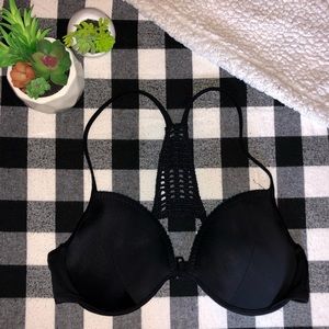 Victoria Secret Crochet Back Swim Top